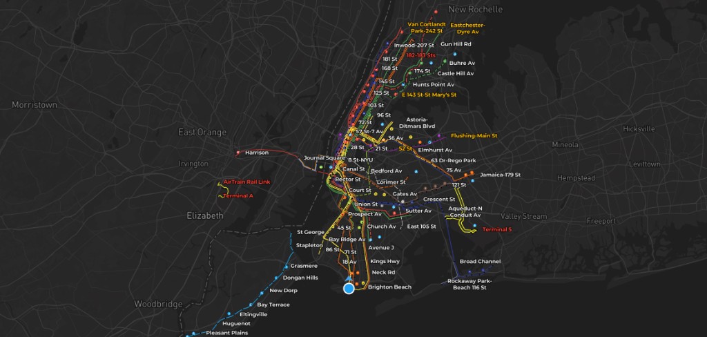 AP Transit: Real-Time NYC Subway Map in 3D, MTA Train Time, and Home Screen Widgets