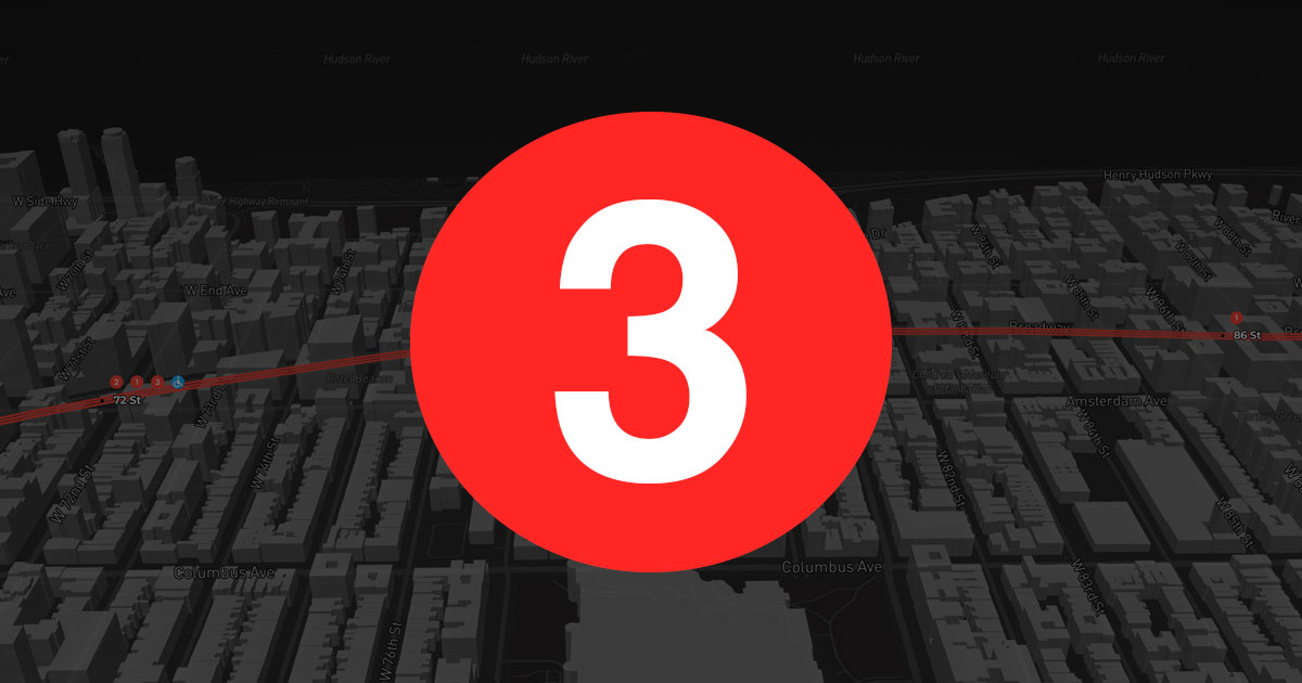 3 Train Live Status, Delays & Map · AP Transit