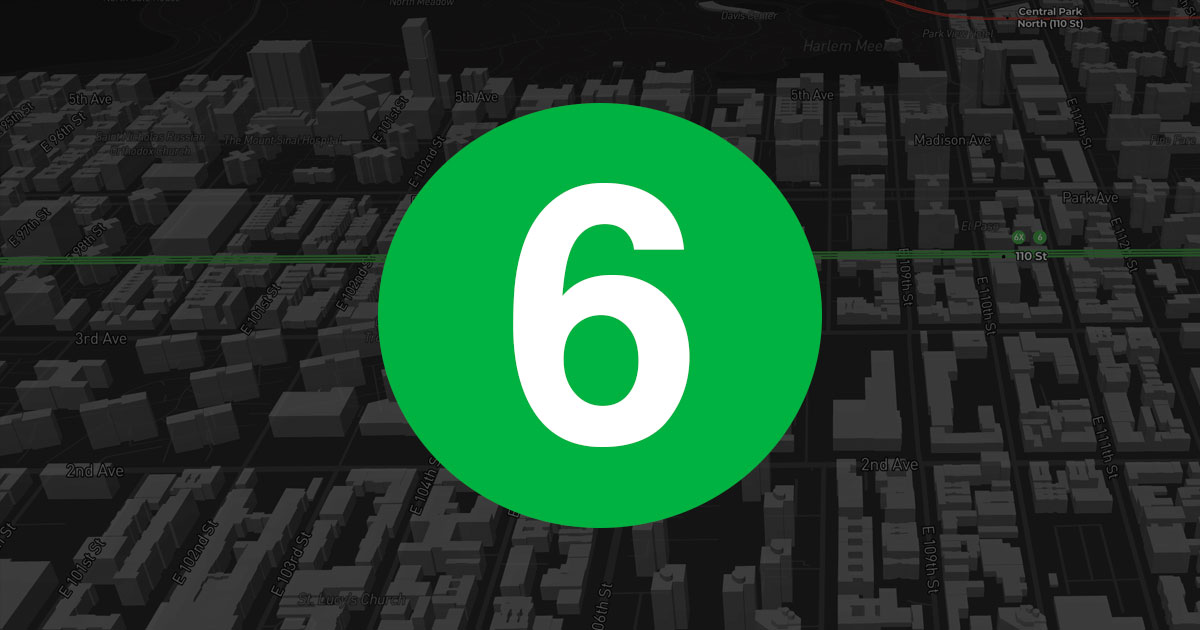 6 Train Live Status, Delays & Map · AP Transit