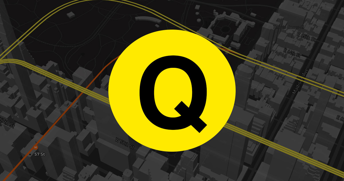 Q Express Map Q Train Live Status, Delays & Map · AP Transit